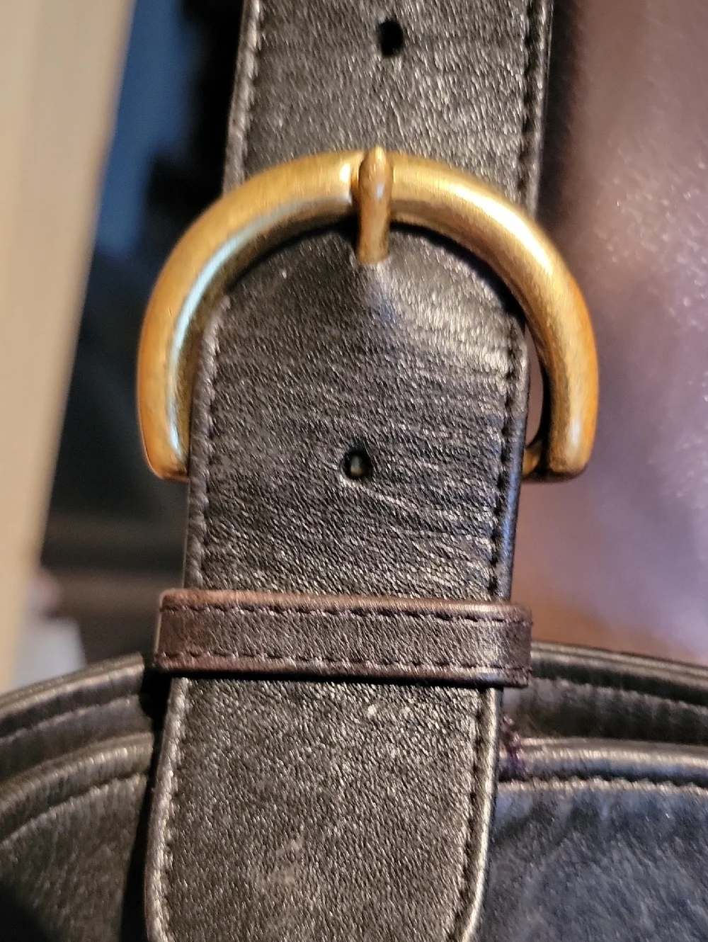 Vintage Coach Soho Classic Black Leather Hobo Tote Bag - Women - Picture 5 of 11